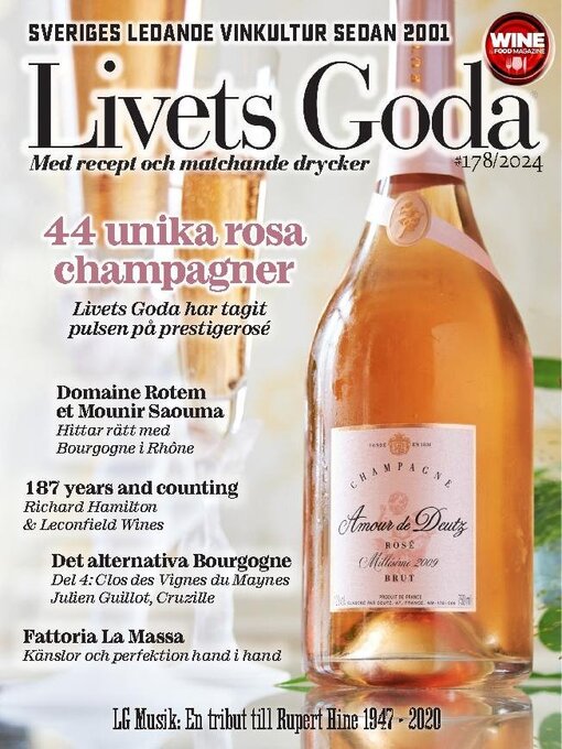 Title details for Livets Goda Wine Magazine by Produktionsgruppen Ek Förv AB - Available